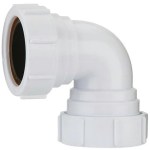 40mm 42mm 43mm Elbow Bend Compression Multifit 1 1/2" Bath Waste Pipe Join - Image 5