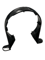3" 82mm Soil Pipe Clip / Bracket - Black Saddle Clip - Polypipe SC33