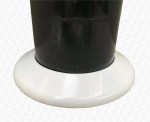 110mm Soil Pipe Cover WHITE Wall or Floor Cover 170mm External 110mm Internal