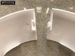 Toilet Soil Pipe Cover / Collar in White - 110mm - Image 2