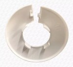 5 x 32mm 36mm Basin Waste Pipe Cover WHITE Wall or Floor Cover 78mm External - Image 9