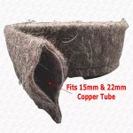 Tubular Stitched Slide Over Hair Felt Lagging 15/22mm x 24ft Long - Image 3