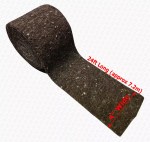 HairFelt Lagging Flat 4" Wide x 24ft Long Pipe Lagging Wrap - Image 3