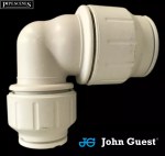 22mm x 15mm Recucer Elbow John Guest Speed Fit Reducing Bend Quick Fit Push