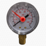 Plumbing & Heating 1/4" BSP Pressure Gauge | 0 - 10 Bar Replacement Dial