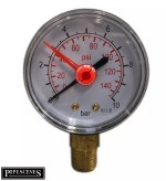 Plumbing & Heating 1/4" BSP Spare Pressure Gauge Only 0 - 10 bar or 0 - 140 psi