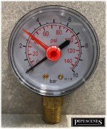 Plumbing & Heating 1/4" BSP Spare Pressure Gauge Only 0 - 10 bar - Image 4