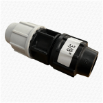 20mm MDPE to 3/8" Black Alkathene Adaptor | Metric to Imperial Pipe Joiner