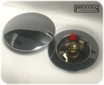Chrome Plated Bathroom Sink / Basin Domed 60mm Clicker Plug Mushroom Type - Image 3