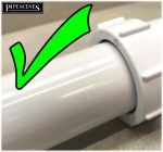 Polypipe PS32 32mm Multifit Compression Coupler | 1 1/4" Waste Pipe Joiner - Image 5