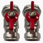 PPV22 22mm Perfect Pump Valves | Full Bore Butterfly Lever Handles (Pair) - Image 3