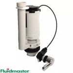 Fluidmaster PRO750UK Toilet Syphon Cistern Syphon Push Lever Flush Valve