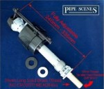 Fluidmaster Bottom Entry Fill Valve for Small Hole 3/8" 16mm Thread Float Valve - Image 5