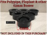 Polypipe SO65 in BLACK 110mm Soil Pipe to 62mm Boss Reducer Fitting - Image 3