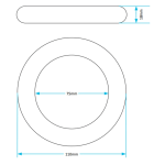 Ideal Standard Toilet Doughnut Washer for Close Coupled Cistern Pan Seal WC Rubber - Image 3