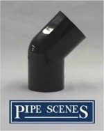 Overflow Condense Pipe 21.5mm Offset Bend 45 - Black Boiler Condensate - Image 3