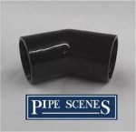 Overflow Condense Pipe 21.5mm Offset Bend 45 - Black Boiler Condensate - Image 2