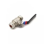 15mm Lever Valve Full Bore Universal Handle Ball Type Shut Off Tap