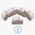 5 x D-Shape Derwent Macdee Metro Toilet Cistern Syphon Diaphragm Washers