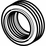 119.668.00.1 Geberit Flush Pipe Seal Cone for Toilet WC Pans - Image 5