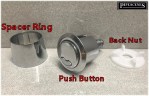C217 - ROUND Macdee Kayla Flush Valve Spare Dual Flush Toilet Push Button - Image 5