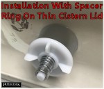 C217 - ROUND Macdee Kayla Flush Valve Spare Dual Flush Toilet Push Button - Image 7