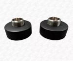 Matte Black Round Easy Fix Bracket Kit for Fitting Bar Shower Valves - Image 2