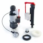 Wirquin Toilet Dual Flush Valve & Inlet Ball Valve Repair Kit with Bolts & Donut - Image 2