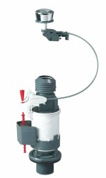 Wirquin Toilet Dual Flush Valve & Inlet Ball Valve Repair Kit with Bolts & Donut - Image 3