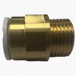 BRASS JG John Guest Speedfit Male Straight Coupler 15mm x 1/2" Pushfit Connector - Image 5
