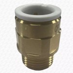 BRASS JG John Guest Speedfit Male Straight Coupler 15mm x 1/2" Pushfit Connector - Image 6