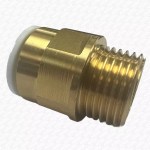 BRASS JG John Guest Speedfit Male Straight Coupler 15mm x 1/2" Pushfit Connector - Image 7