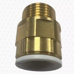 BRASS JG John Guest Speedfit Male Straight Coupler 15mm x 1/2" Pushfit Connector - Image 8