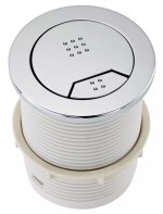 Tavistock VORTEX Dual Flush Air Toilet Cistern Push Button Pneumatic