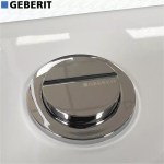 Geberit Toilet Push Button Dual Flush Chrome Finish Flush Button 243.318.21.1