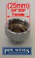 Isolating Valve Self Plumb for 1/2" Shower Hose Attachment Bidet Spray Adapter - Image 6