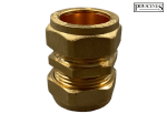 Metric to Imperial 22mm x 3/4" Compression Adaptor Joiner Connector Inch to MM