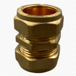 Metric to Imperial 22mm x 3/4" Compression Adaptor Joiner Connector Inch to MM
