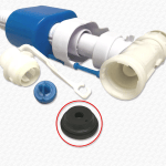 Flush Daddy Diaphragm Washer for Side Entry Valves – Replacement Rubber Seal