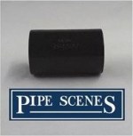Floplast OS10B Black Overflow Coupler | 21.5mm Joiner for Condensate & Overflow - Image 3