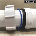 40mm 42mm 43mm Access Tee Compression Multifit 1 1/2" Bath Waste Pipe Join - Image 4