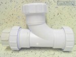 40mm 42mm 43mm Access Tee Compression Multifit 1 1/2" Bath Waste Pipe Join - Image 7