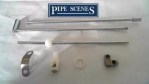 Replacement Pop Up Waste Rod Set with Metal Joining Bracket Basin Pop-Up - Image 4