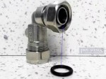 15mm x 1/2" Service Valve With Rubber Seal Angled Elbow for Toilet Taps Showers - Image 3
