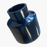 Black 110mm Soil Pipe Adapter Reducer - 55mm Solvent Waste Pipe Fitting