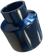 Black 110mm Soil Pipe Adapter Reducer to 55mm Waste Pipe Glue fit