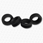 Pack of 4 - Toilet Flush Pipe Seal Rubber Flush Cones 38mm to 40mm
