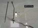 Replacement Pop Up Waste Rod Set with Metal Joining Bracket Basin Pop-Up ANGLED - Image 2