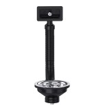 Kitchen Sink Basket Strainer Waste Kit 1 x WITHOUT Overflow & 1 x RECTANGULAR - Image 7