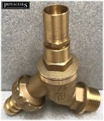 Tamper Proof Anti Vandal Garden Hose Bib Tap 1/2" Brass with 3 Removable Heads - Image 6